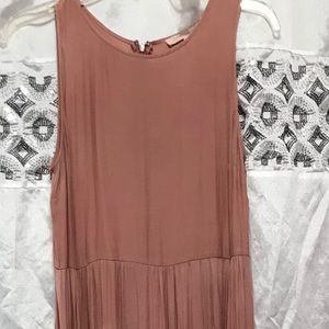 Tan maxi dress